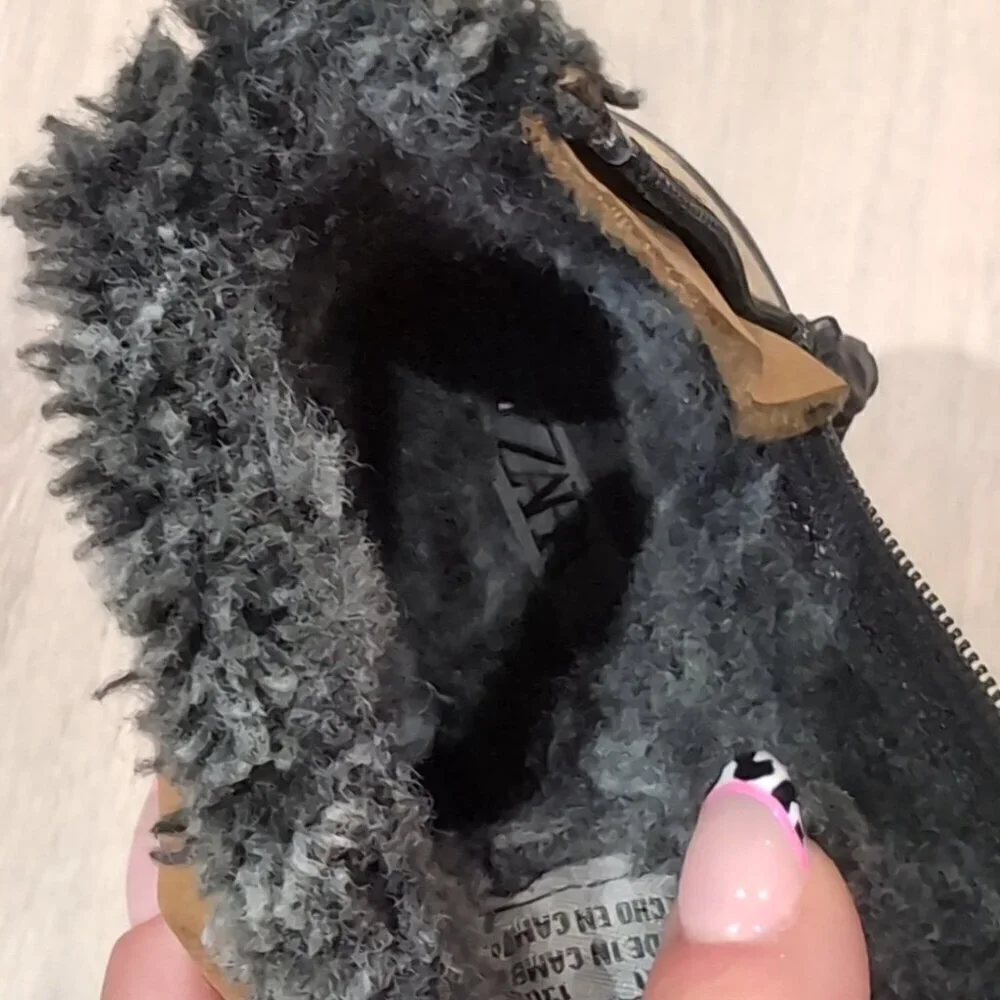 Zara brown boots for baby toddler size 5 toddler
